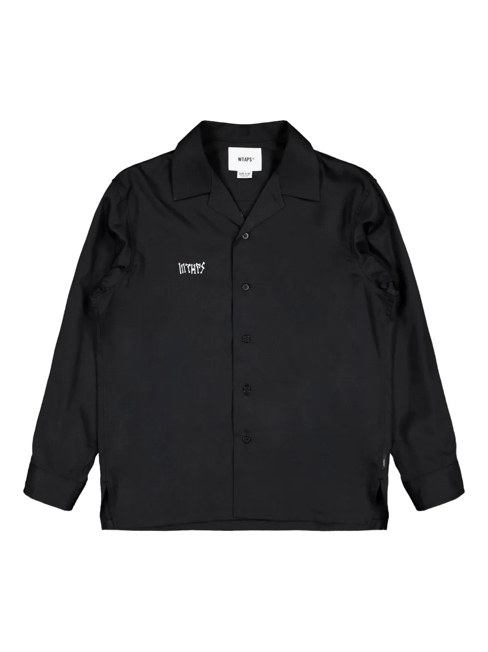 WTAPS CTLY. Twill buttoned-up shirt | negro | Image 1