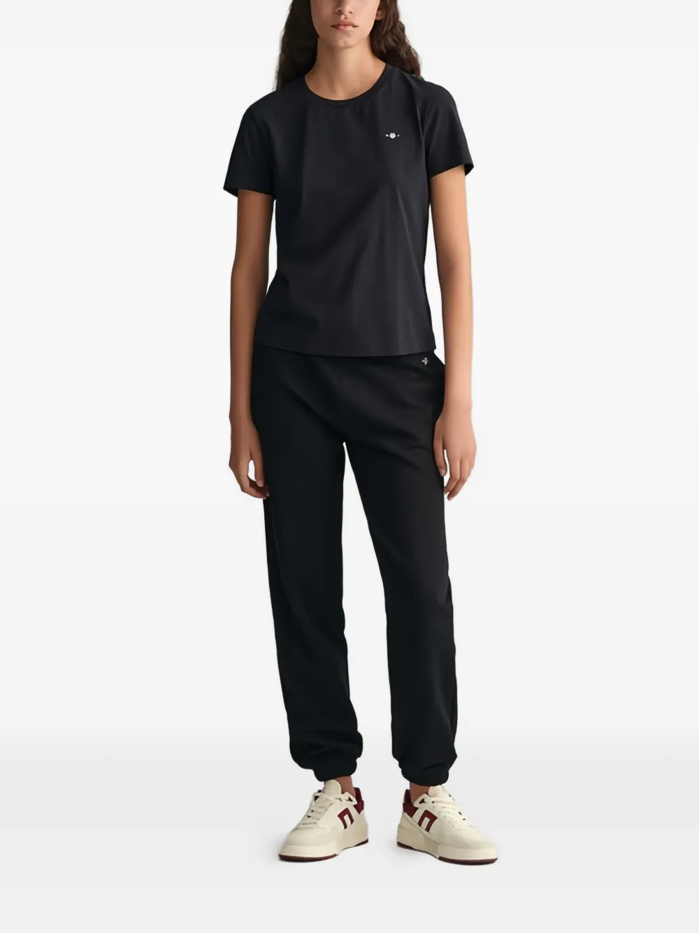  Gant Short-sleeved T-shirt - Black 