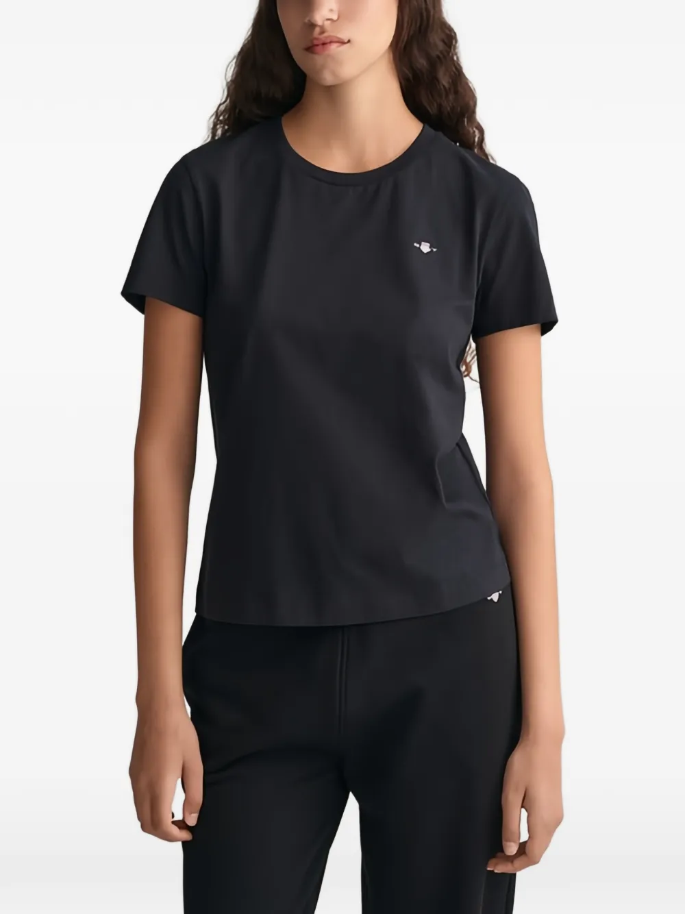  Gant Short-sleeved T-shirt - Black 