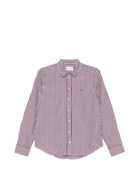 Gant camisa de popelina con rayas estampadas