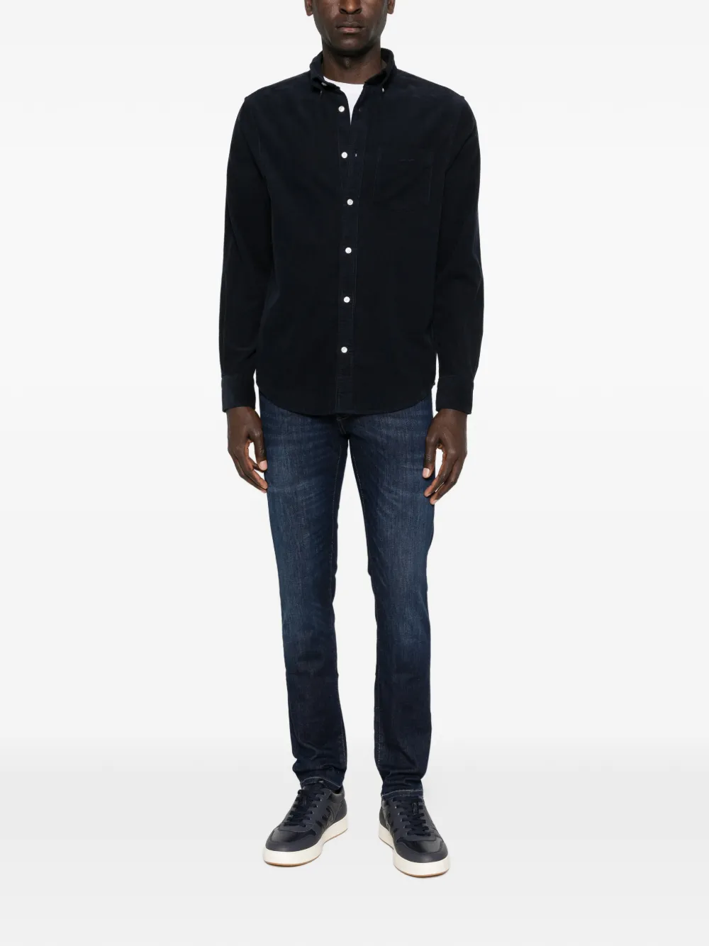 Gant 코듀로이 텍스처 체스트 포켓 셔츠 | Image 2