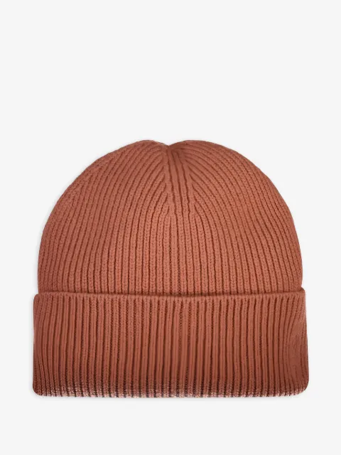 Gant bonnet en laine à design côtelé