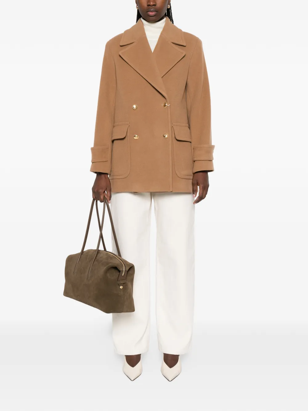 Gant Sailorjas met gekerfde revers Bruin