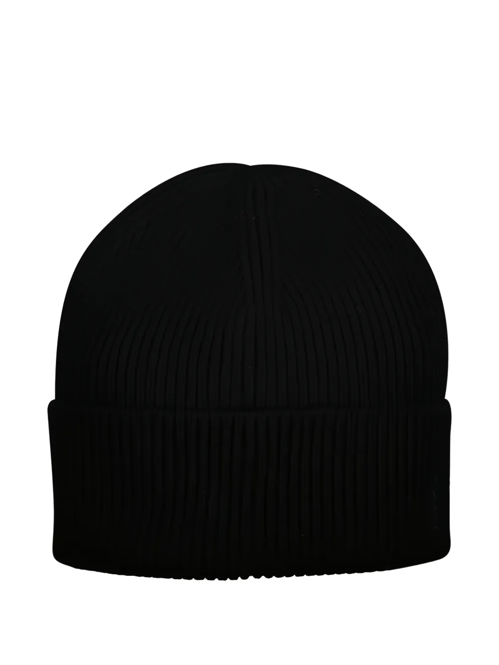 Gant ribbed wool beanie | Black | Image 1