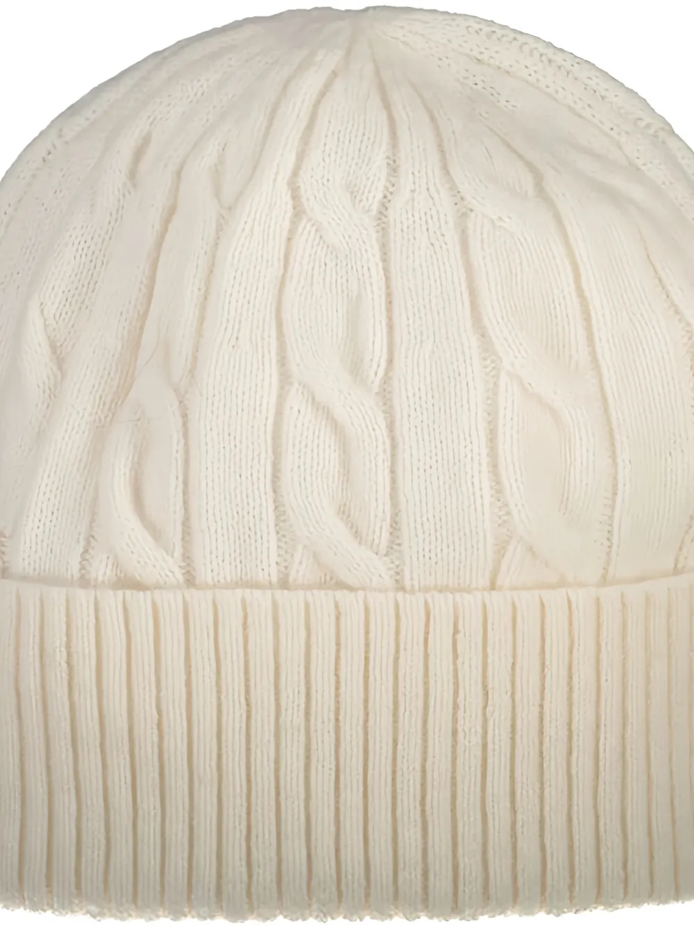 Gant Cable Wool Beanie In Neutral