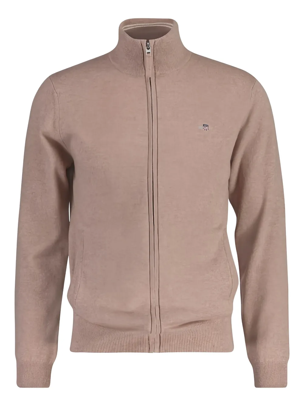 Gant zip lambswool cardigan | Cardigans | Image 2