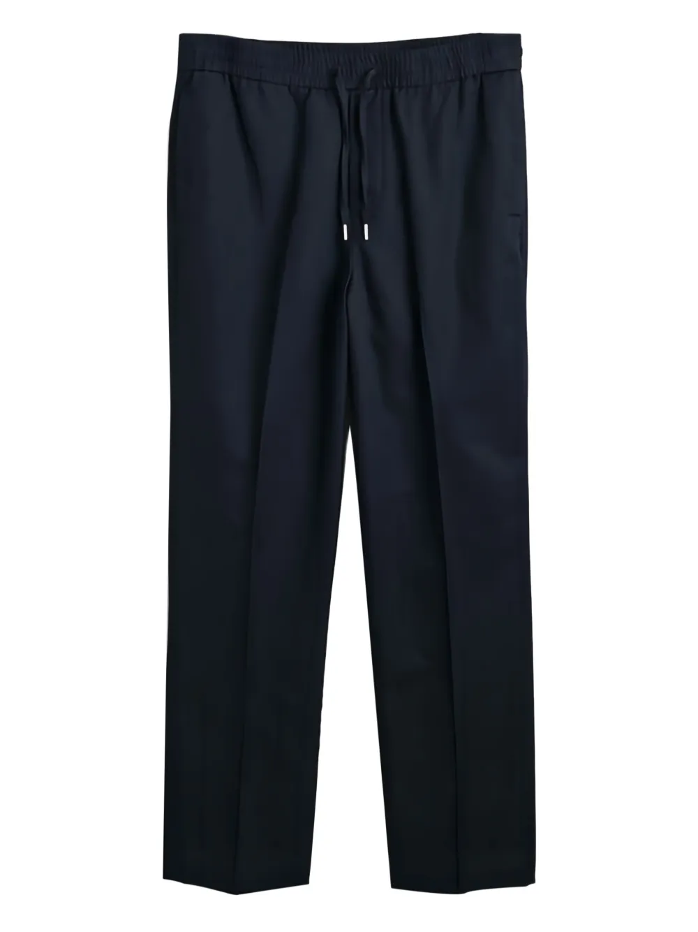 Gant drawstring cotton-linen trousers | Blue | Image 1