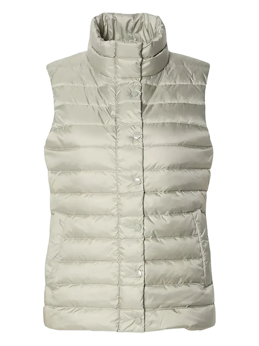 Gant Padded Down Gilet In Neutral