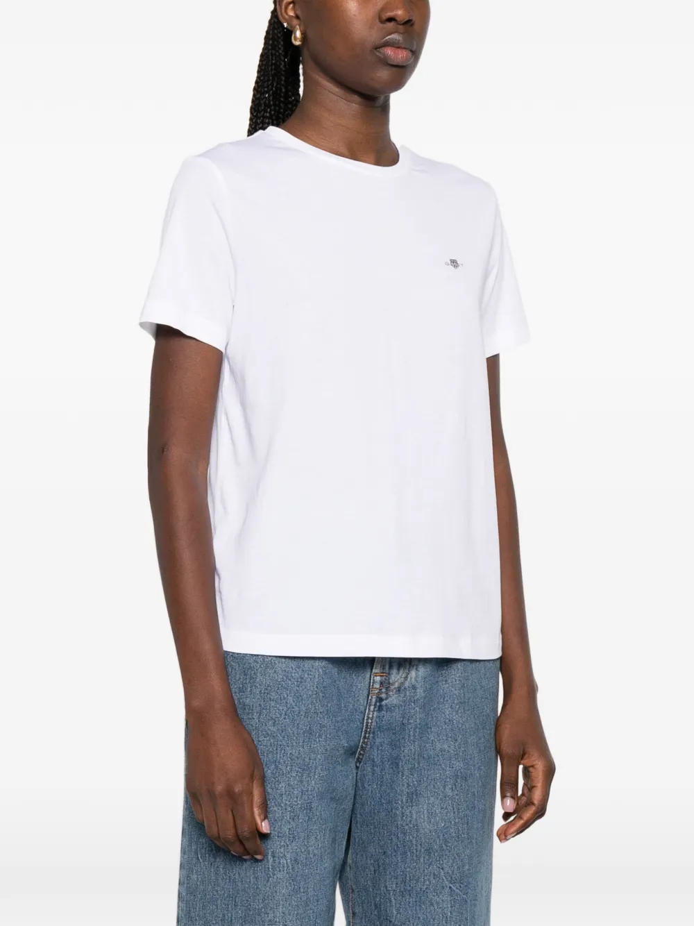  Gant Short-sleeved T-shirt - White 