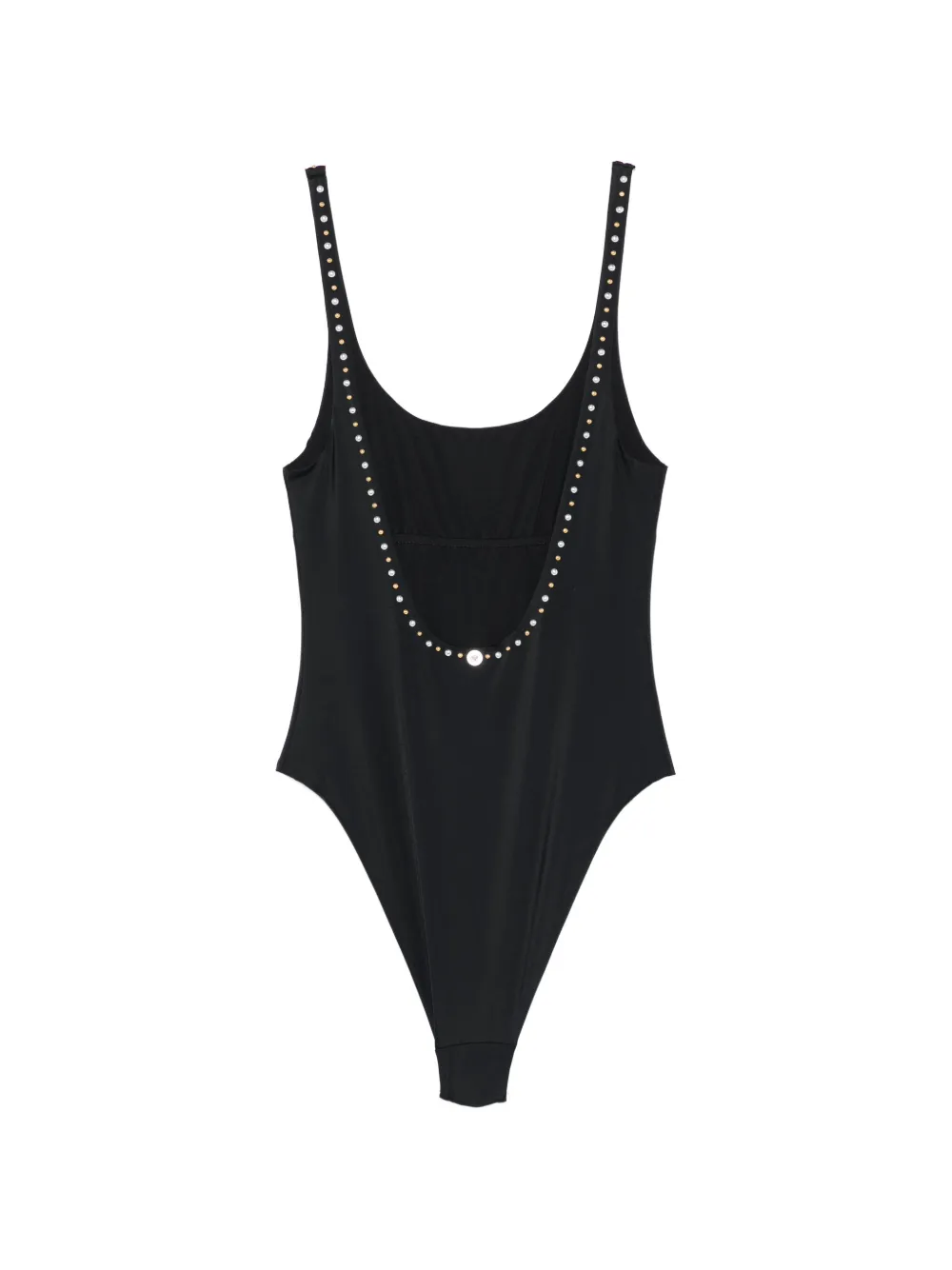  Versace Embellished Swimsuit - Black 