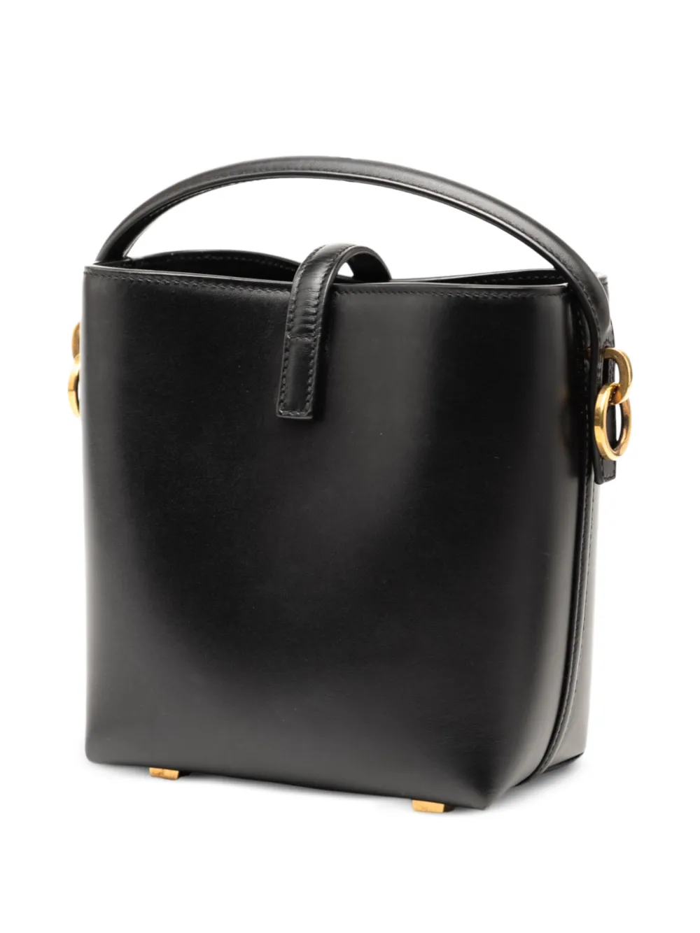 Saint Laurent Pre-Owned 2024 Mini Shiny Calfskin Le 37 Bucket Bag satchel | Pre-Owned | Image 2