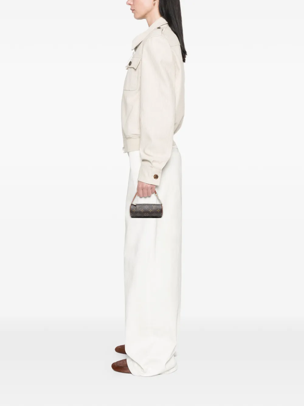 Louis Vuitton Pre-Owned 1990-2020 Monogram Papillon Pochette handbag - Marrone