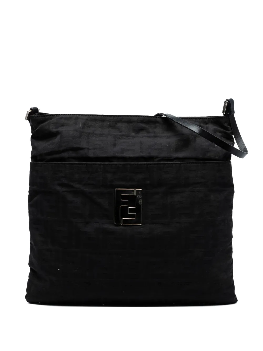 Fendi Pre-Owned 2000-2010 Zucca Canvas shoulder bag | Black | Image 1