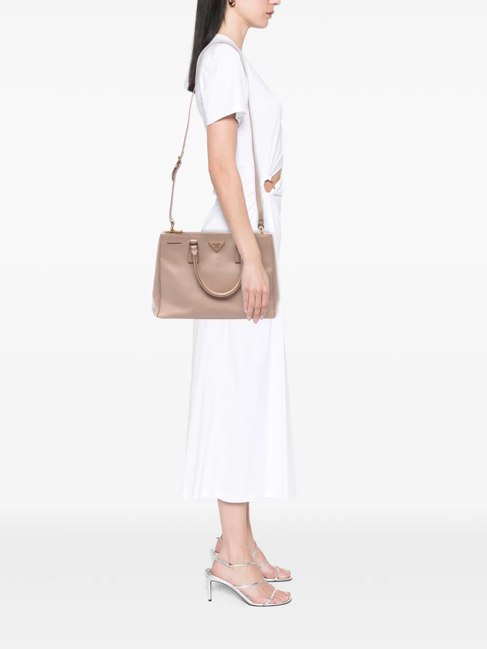 Prada Pre-Owned 2000-2025 Medium Saffiano Lux Galleria Double Zip satchel | Pre-Owned | Image 2