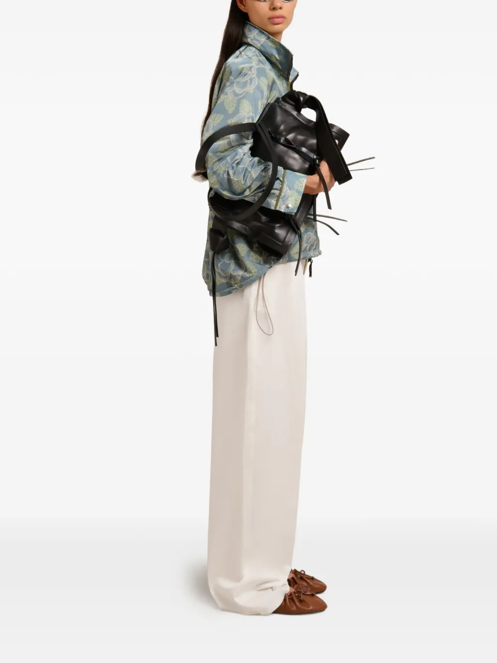 Marni フローラル ジャケット | ブルー | FARFETCH JP