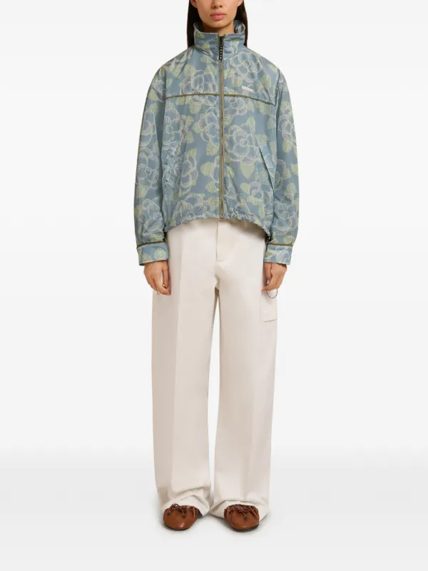 Marni フローラル ジャケット | ブルー | FARFETCH JP