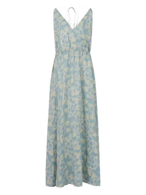 Marni floral-pattern maxi dress