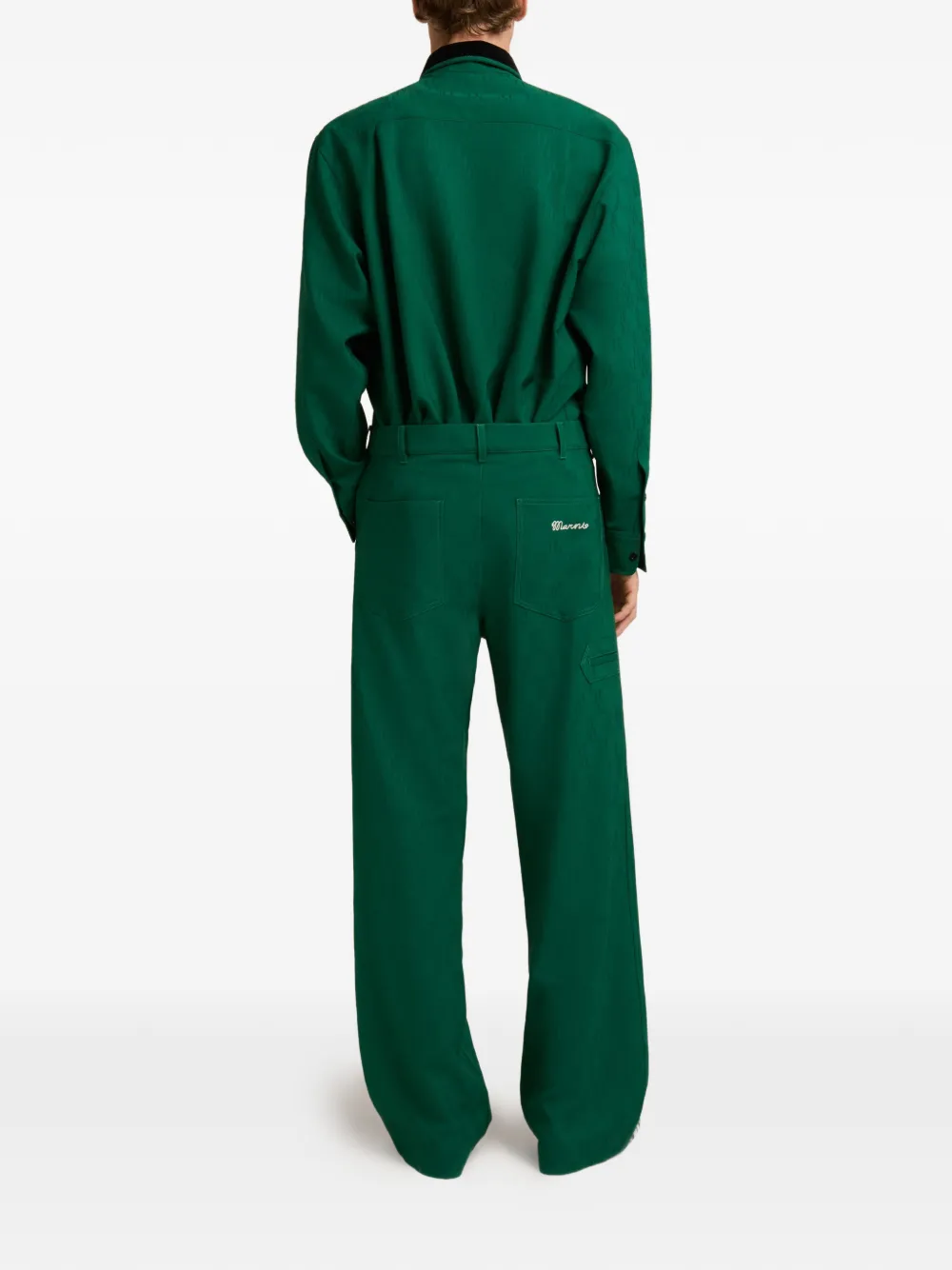 Marni pocket belt-loop trousers | Regular-Fit & Straight Leg Pants | Image 2