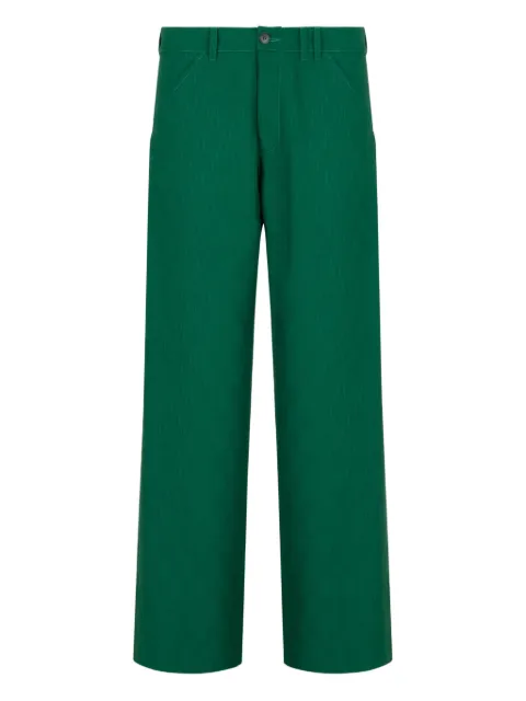 Marni pocket belt-loop trousers