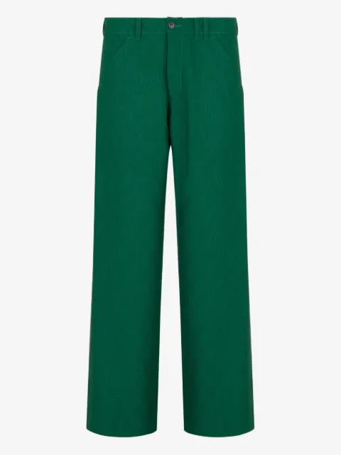 Marni pantalones con bolsillos con solapa