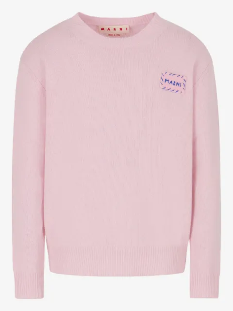 Marni sudadera con parche del logo