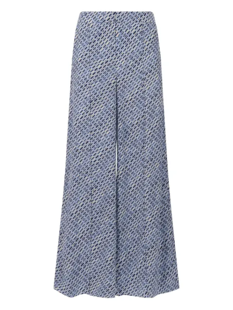 Marni printed silk trousers