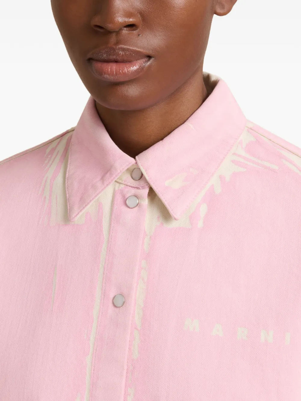 Marni Denim overhemd Roze