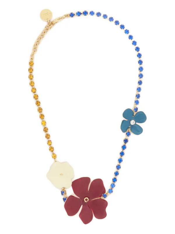 Marni フローラル ネックレス | ゴールドトーン | FARFETCH JP Marni フローラル ネックレス | ゴールドトーン | FARFETCH JP