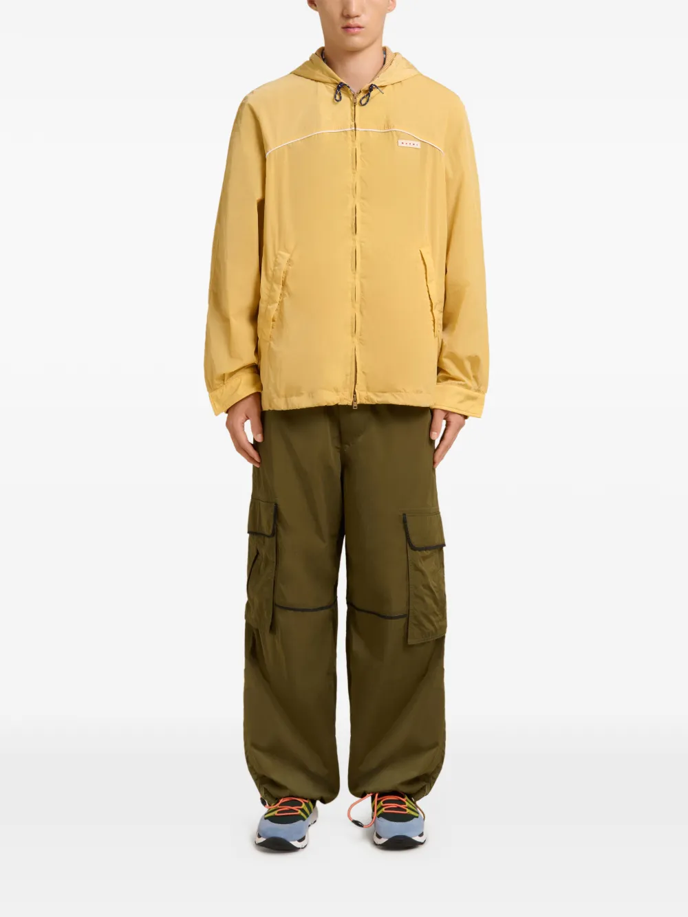 Marni drawstring-hooded jacket | Hooded Jackets | Image 2