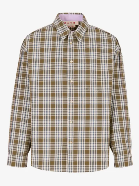 Marni camisa a cuadros