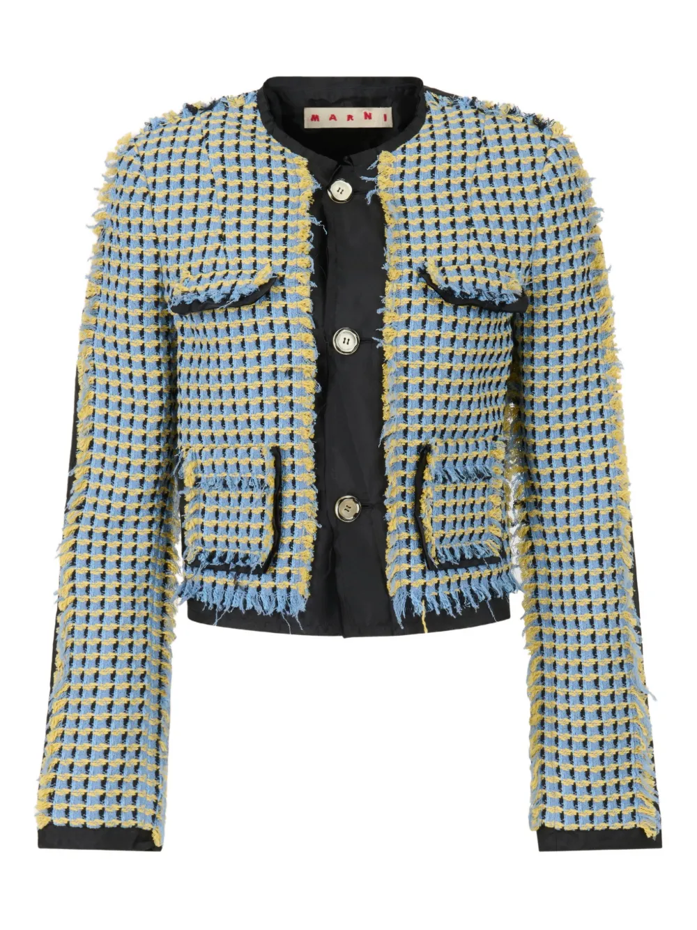 Marni Giacca in tweed - Blu