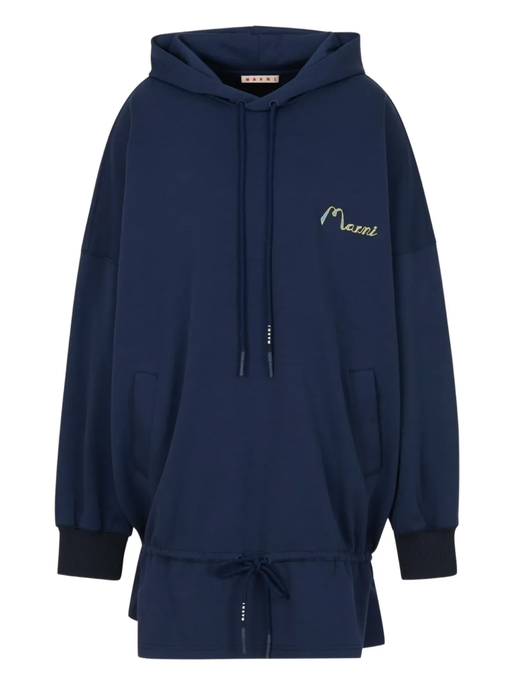 Marni Abito corto con coulisse - Blu