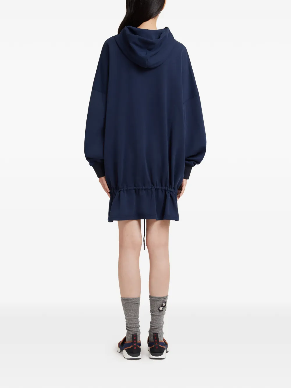 Marni Mini-jurk met trekkoord Blauw