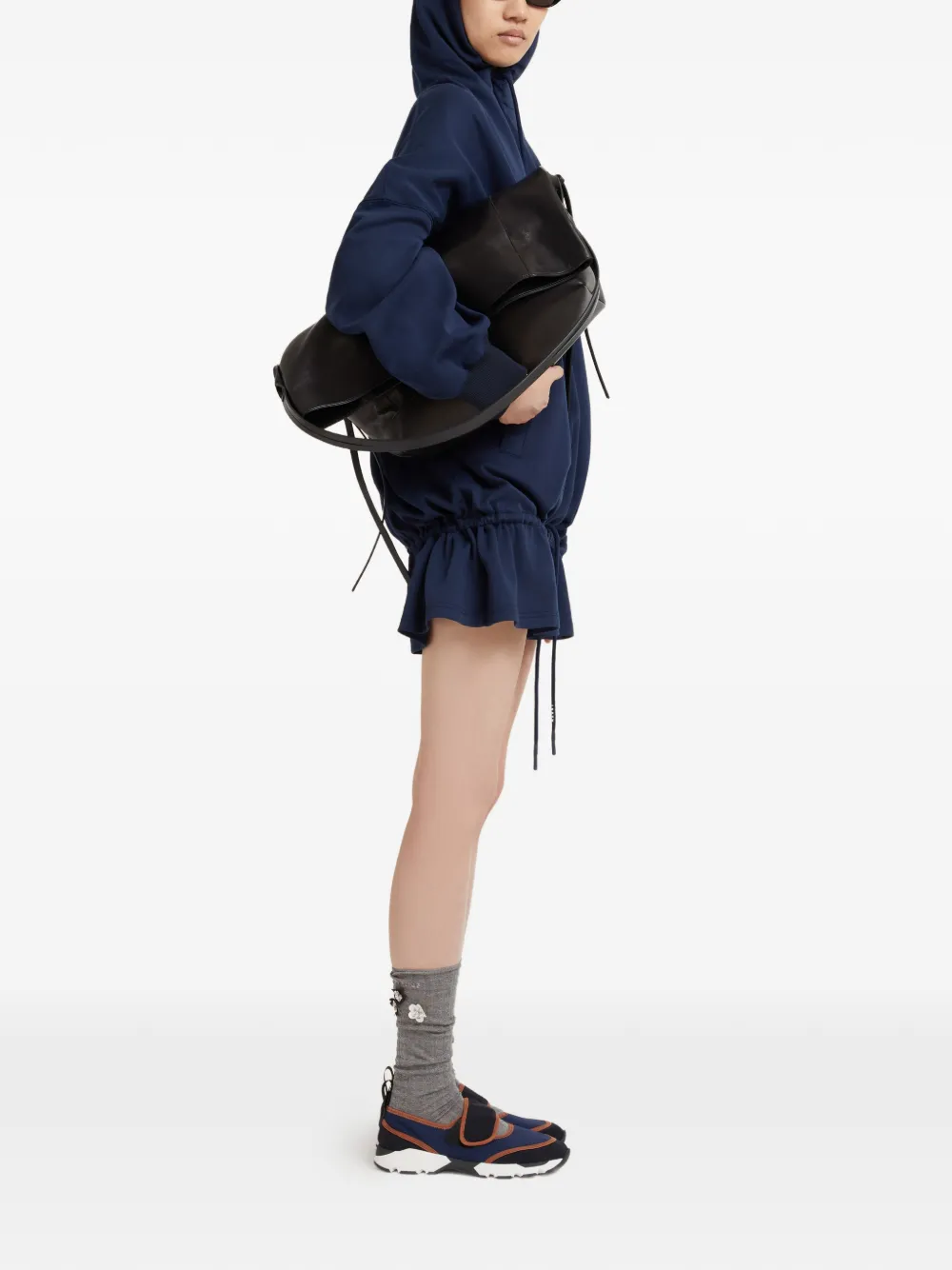 Marni Mini-jurk met trekkoord - Blauw