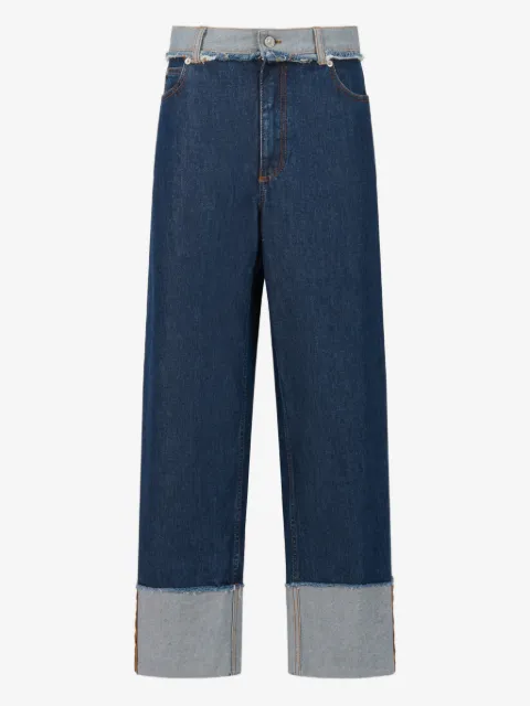 Marni denim inside-out jeans