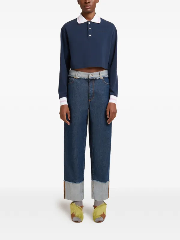 Marni インサイドアウト ジーンズ | ブルー | FARFETCH JP