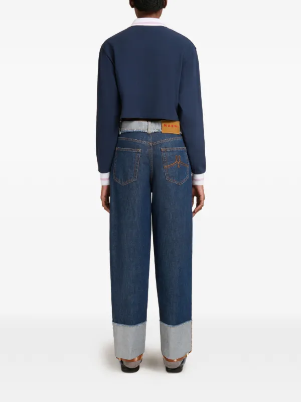 Marni インサイドアウト ジーンズ | ブルー | FARFETCH JP