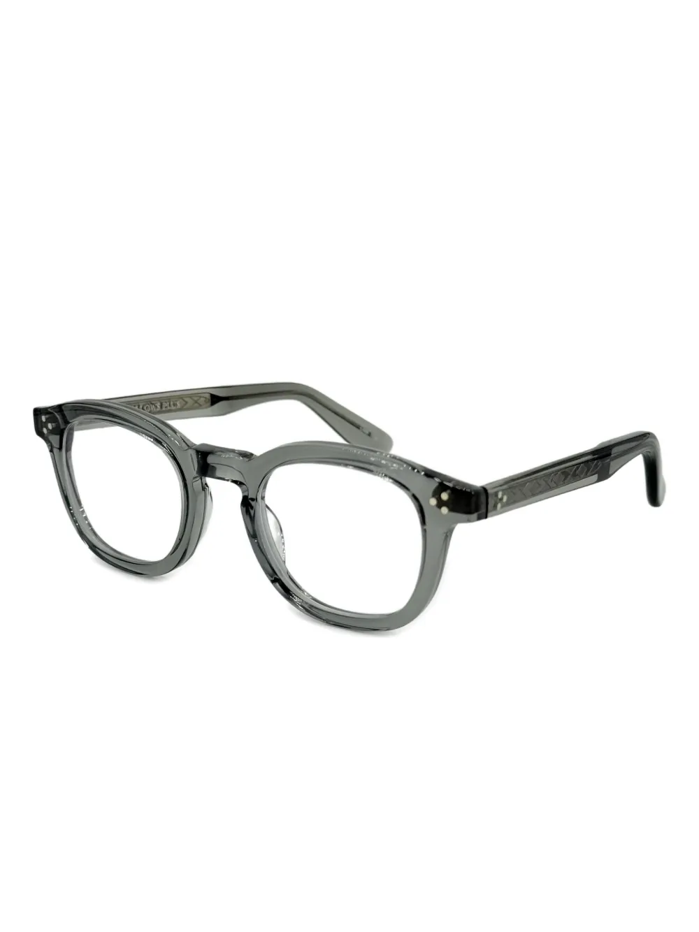 Yellows Plus Lake round-frame glasses | Men | Image 2