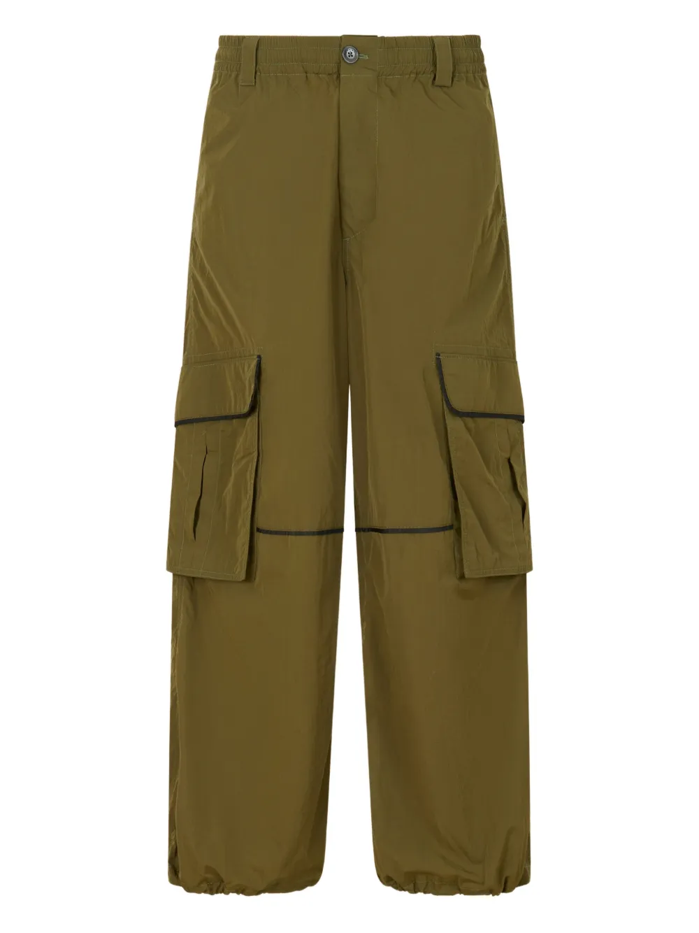 Marni pocket belt-loop trousers | Green | Image 1