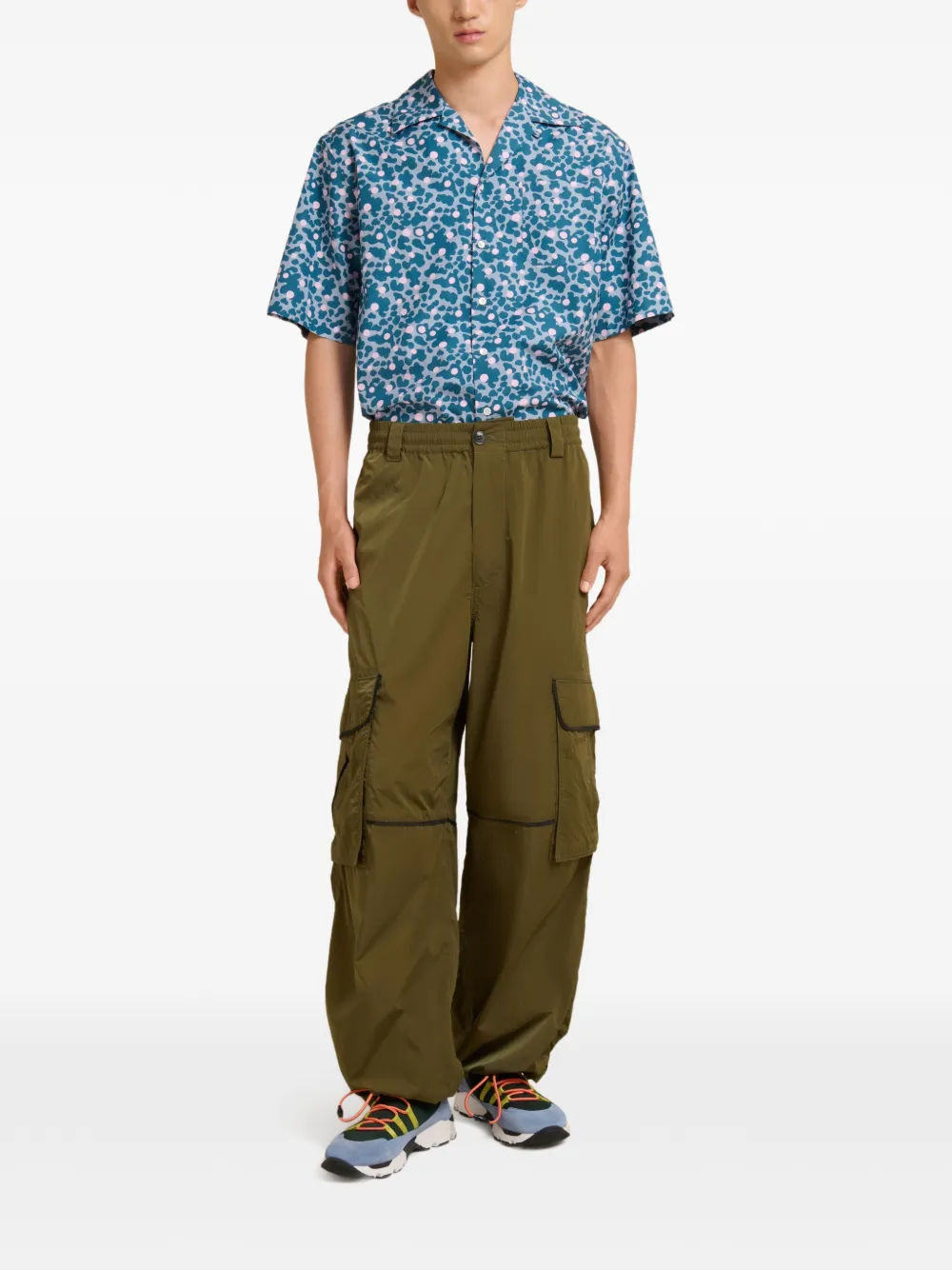 Marni pocket belt-loop trousers | Regular & Straight-Leg Trousers | Image 2