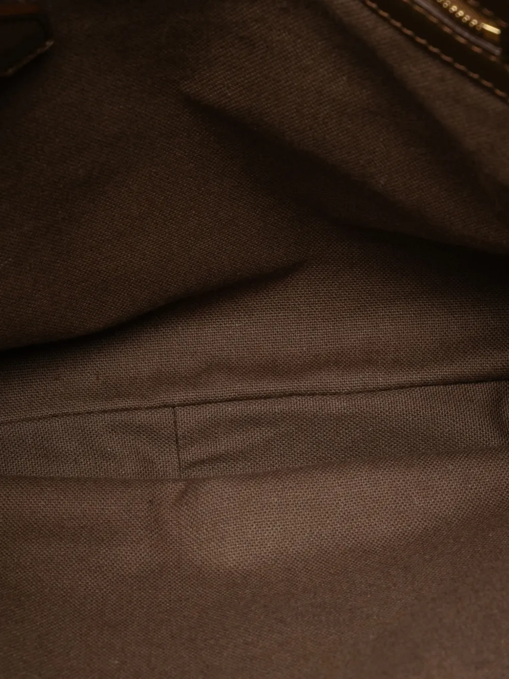 Pre-owned Burberry 2000-2017 Stitched Leather Bridle Wilton Tote Bag In Brown