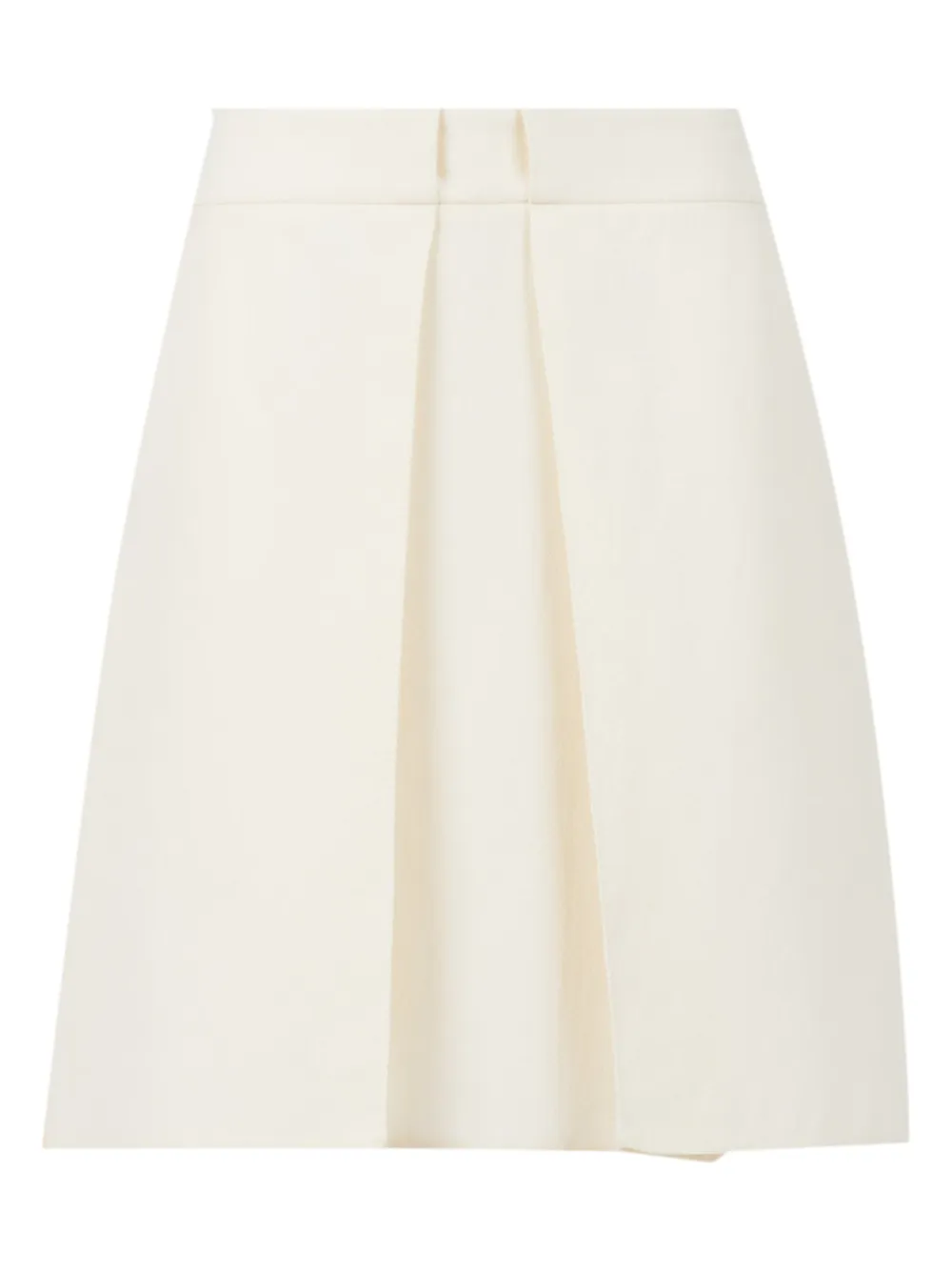 Marni Pleated-detail Mini Skirt In Neutral