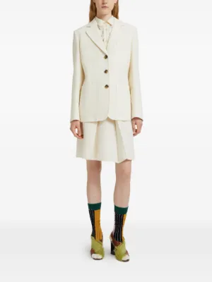 Thom Browne シアサッカー シングルジャケット | グレー | FARFETCH JP