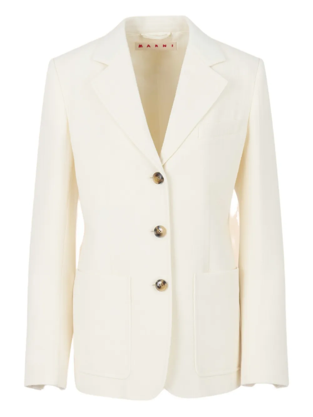Marni button single-breasted blazer | blanco | Image 1