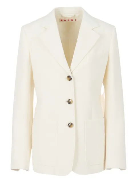 Marni button single-breasted blazer