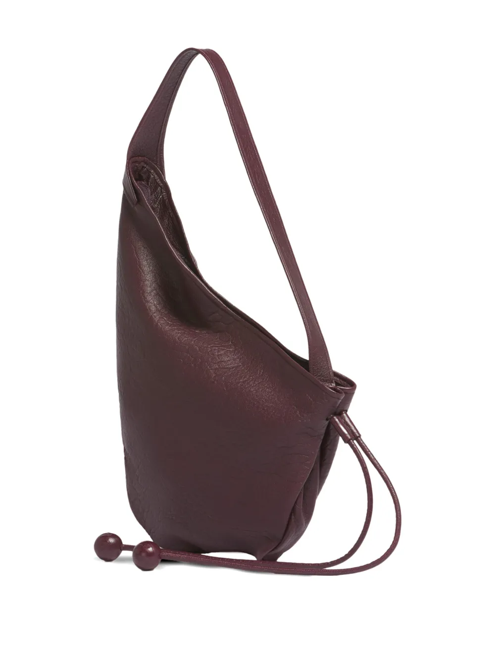 Marni Kleine nappa schoudertas Rood
