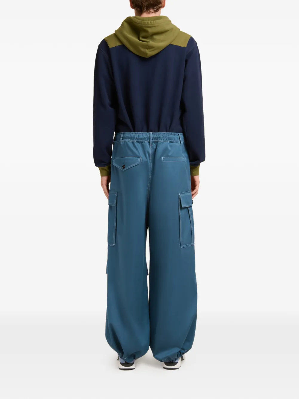 Marni Flap-pocket Cargo Pants In Multi