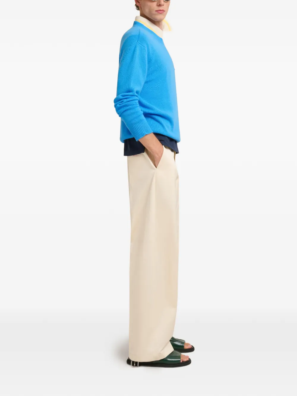 Marni playera tipo polo con logo estampado | Image 2