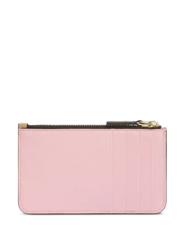 Marni Leather Zip Cardholder | Neutrals | FARFETCH GE