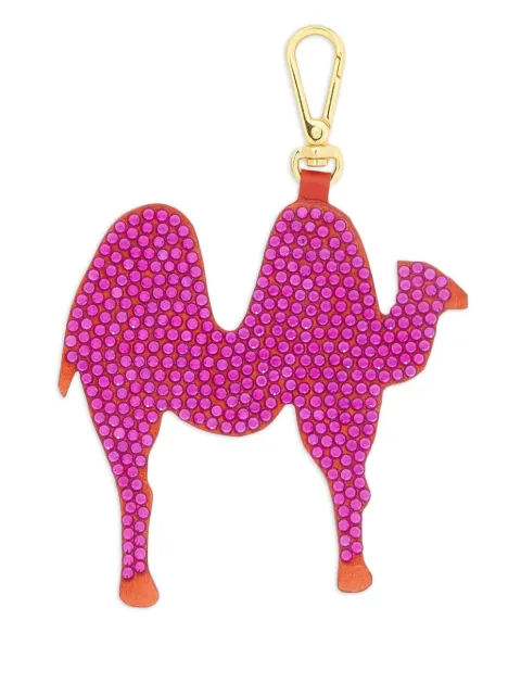 Marni animal-alphabet  rhinestone charm